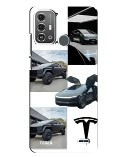 Чехол для ZTE Blade A53 Pro с картинкой «Коллаж Cybertruck Tesla» Чехол для ZTE Blade A53 Pro с картинкой «Коллаж Cybertruck Tesla»