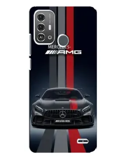 Чехол для ZTE Blade A53 Pro с картинкой «Mercedes — белый карбон» Чехол для ZTE Blade A53 Pro с картинкой «Mercedes — белый карбон»