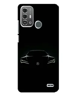 Чехол для ZTE Blade A53 Pro с картинкой «Mercedes — силуэт авто» Чехол для ZTE Blade A53 Pro с картинкой «Mercedes — силуэт авто»