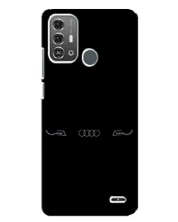 Чехол для ZTE Blade A53 Pro с картинкой «Audi — световой подпись» Чехол для ZTE Blade A53 Pro с картинкой «Audi — световой подпись»