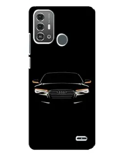 Чехол для ZTE Blade A53 Pro с картинкой «Audi — ночной контур» Чехол для ZTE Blade A53 Pro с картинкой «Audi — ночной контур»