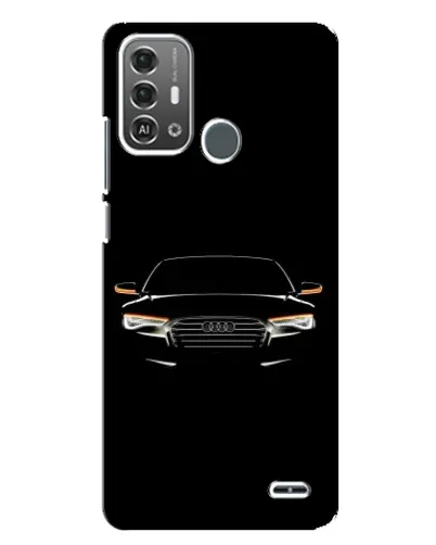 Чехол для ZTE Blade A53 Pro с картинкой «Audi — ночной контур» Чехол для ZTE Blade A53 Pro с картинкой «Audi — ночной контур»