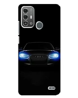 Чехол для ZTE Blade A53 Pro с картинкой «Audi в неоне» Чехол для ZTE Blade A53 Pro с картинкой «Audi в неоне»