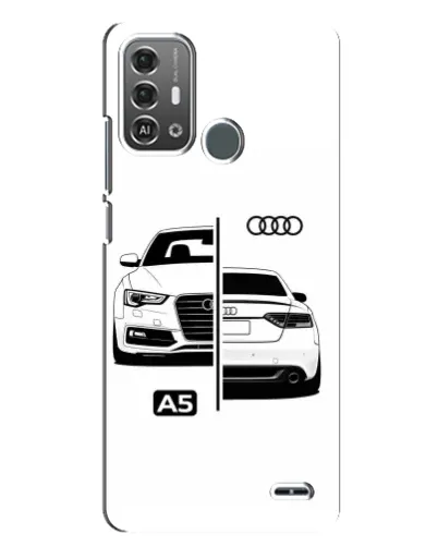 Чехол для ZTE Blade A53 Pro с картинкой «Audi — контрастный дизайн» Чехол для ZTE Blade A53 Pro с картинкой «Audi — контрастный дизайн»