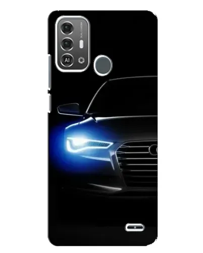 Чехол для ZTE Blade A53 Pro с картинкой «Неоновый взгляд Audi» Чехол для ZTE Blade A53 Pro с картинкой «Неоновый взгляд Audi»