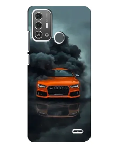 Чехол для ZTE Blade A53 Pro с картинкой «Audi в облаках дыма» Чехол для ZTE Blade A53 Pro с картинкой «Audi в облаках дыма»