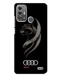Чехол для ZTE Blade A53 Pro с картинкой «Графика — пантера и Audi» Чехол для ZTE Blade A53 Pro с картинкой «Графика — пантера и Audi»