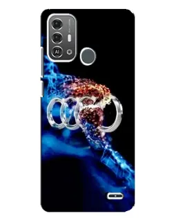 Чехол для ZTE Blade A53 Pro с картинкой «Энергия лого Audi» Чехол для ZTE Blade A53 Pro с картинкой «Энергия лого Audi»