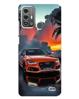 Чехол для ZTE Blade A53 Pro с картинкой «Audi — закат» Чехол для ZTE Blade A53 Pro с картинкой «Audi — закат»