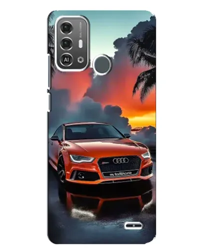 Чехол для ZTE Blade A53 Pro с картинкой «Audi — закат» Чехол для ZTE Blade A53 Pro с картинкой «Audi — закат»