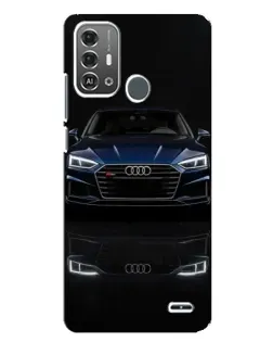 Чехол для ZTE Blade A53 Pro с картинкой «Audi — ночное отражение» Чехол для ZTE Blade A53 Pro с картинкой «Audi — ночное отражение»