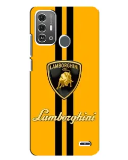 Чехол для ZTE Blade A53 Pro с картинкой «Lamborghini Stripe желтый» Чехол для ZTE Blade A53 Pro с картинкой «Lamborghini Stripe желтый»