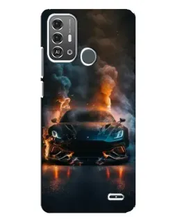 Чехол для ZTE Blade A53 Pro с картинкой «Lamborghini дымная эстетика» Чехол для ZTE Blade A53 Pro с картинкой «Lamborghini дымная эстетика»