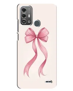 Чехол для ZTE Blade A53 Pro с картинкой «Розовый бант» Чехол для ZTE Blade A53 Pro с картинкой «Розовый бант»