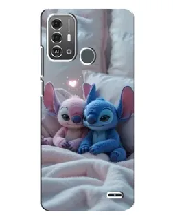 Чехол для ZTE Blade A53 Pro с картинкой «Плюшевые Стич Ангел» Чехол для ZTE Blade A53 Pro с картинкой «Плюшевые Стич Ангел»