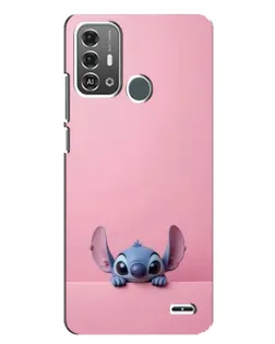 Чехол для ZTE Blade A53 Pro с картинкой «Stitch выглядывает» Чехол для ZTE Blade A53 Pro с картинкой «Stitch выглядывает»