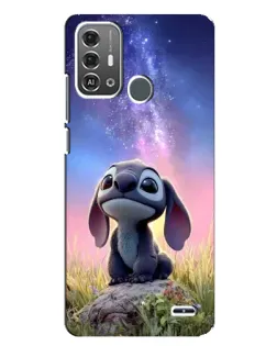 Чехол для ZTE Blade A53 Pro с картинкой «Стич на рассвете» Чехол для ZTE Blade A53 Pro с картинкой «Стич на рассвете»