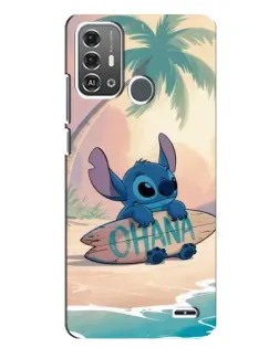 Чехол для ZTE Blade A53 Pro с картинкой «Стич на серфе» Чехол для ZTE Blade A53 Pro с картинкой «Стич на серфе»