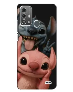 Чехол для ZTE Blade A53 Pro с картинкой «Стич и Ангел» Чехол для ZTE Blade A53 Pro с картинкой «Стич и Ангел»