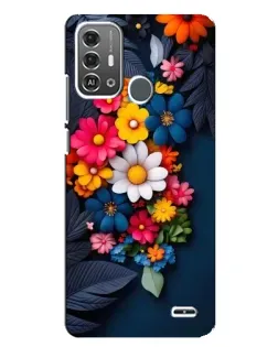 Чехол для ZTE Blade A53 Pro с картинкой «Цветочная феерия» Чехол для ZTE Blade A53 Pro с картинкой «Цветочная феерия»