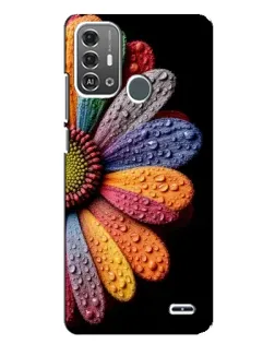 Чехол для ZTE Blade A53 Pro с картинкой «Радужный цветок» Чехол для ZTE Blade A53 Pro с картинкой «Радужный цветок»