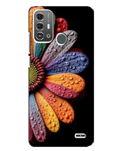 Чехол для ZTE Blade A53 Pro с картинкой «Радужный цветок» Чехол для ZTE Blade A53 Pro с картинкой «Радужный цветок»