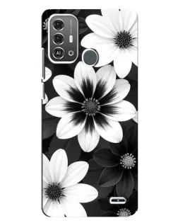 Чехол для ZTE Blade A53 Pro с картинкой «Монохромные астры» Чехол для ZTE Blade A53 Pro с картинкой «Монохромные астры»