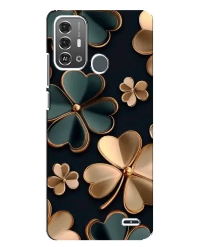 Чехол для ZTE Blade A53 Pro с картинкой «Клевер в золоте» Чехол для ZTE Blade A53 Pro с картинкой «Клевер в золоте»
