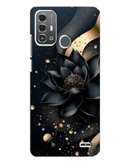Чехол для ZTE Blade A53 Pro с картинкой «Черный лотос» Чехол для ZTE Blade A53 Pro с картинкой «Черный лотос»