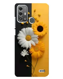 Чехол для ZTE Blade A53 Pro с картинкой «Подсолнух и ромашка» Чехол для ZTE Blade A53 Pro с картинкой «Подсолнух и ромашка»