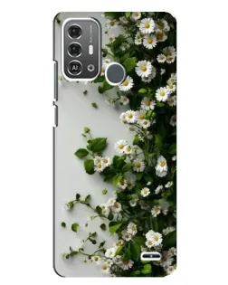 Чехол для ZTE Blade A53 Pro с картинкой «Ветка мелких белых цветов» Чехол для ZTE Blade A53 Pro с картинкой «Ветка мелких белых цветов»