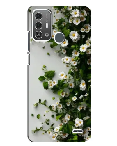 Чехол для ZTE Blade A53 Pro с картинкой «Ветка мелких белых цветов» Чехол для ZTE Blade A53 Pro с картинкой «Ветка мелких белых цветов»