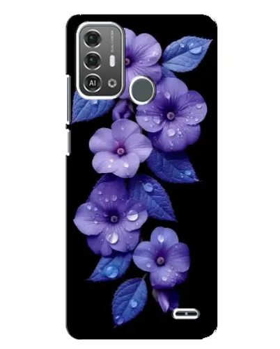 Чехол для ZTE Blade A53 Pro с картинкой «Фиолетовые цветы с росою» Чехол для ZTE Blade A53 Pro с картинкой «Фиолетовые цветы с росою»