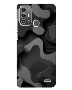 Чехол для ZTE Blade A53 Pro с картинкой «Темный абстрактный камуфляж» Чехол для ZTE Blade A53 Pro с картинкой «Темный абстрактный камуфляж»