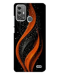 Чехол для ZTE Blade A53 Pro с картинкой «Огненная звездная волна» Чехол для ZTE Blade A53 Pro с картинкой «Огненная звездная волна»