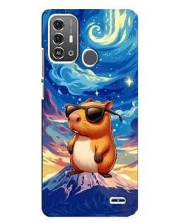 Чехол для ZTE Blade A53 Pro с картинкой «Капибара Ван Гога» Чехол для ZTE Blade A53 Pro с картинкой «Капибара Ван Гога»