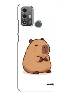 Чехол для ZTE Blade A53 Pro с картинкой «Толстенькая капибара» Чехол для ZTE Blade A53 Pro с картинкой «Толстенькая капибара»