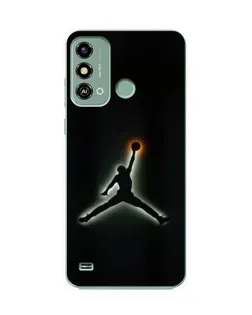 Чехол для ZTE Blade A53 с картинкой «Jordan Gradient Logo»