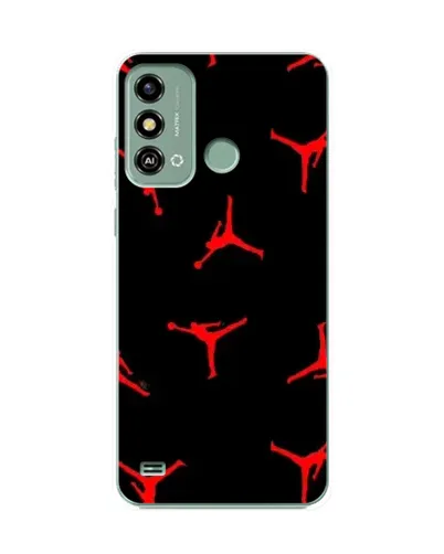 Чехол для ZTE Blade A53 с картинкой «Jordan Red Pattern» Чехол для ZTE Blade A53 с картинкой «Jordan Red Pattern»