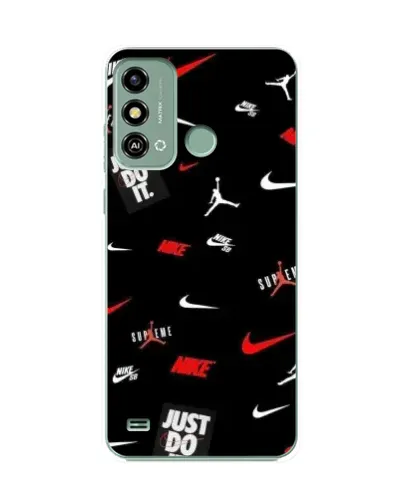 Чехол для ZTE Blade A53 с картинкой «Nike Mix Pattern» Чехол для ZTE Blade A53 с картинкой «Nike Mix Pattern»