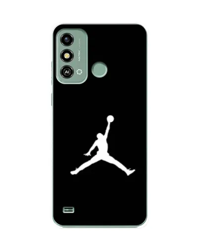 Чехол для ZTE Blade A53 с картинкой «Jordan Silhouette» Чехол для ZTE Blade A53 с картинкой «Jordan Silhouette»