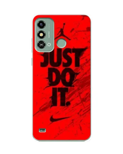Чехол для ZTE Blade A53 с картинкой «Nike Just Do It» Чехол для ZTE Blade A53 с картинкой «Nike Just Do It»