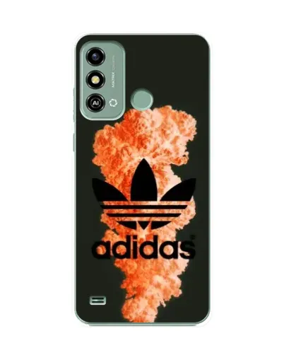 Чехол для ZTE Blade A53 с картинкой «Оранжевый дым Adidas» Чехол для ZTE Blade A53 с картинкой «Оранжевый дым Adidas»
