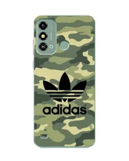 Чехол для ZTE Blade A53 с картинкой «Милитари стиль Adidas»