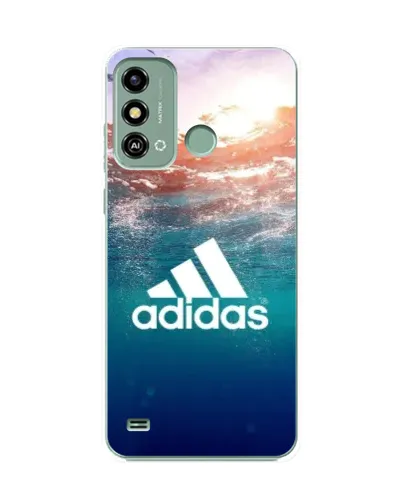 Чехол для ZTE Blade A53 с картинкой «Океанская глубина адидас» Чехол для ZTE Blade A53 с картинкой «Океанская глубина адидас»
