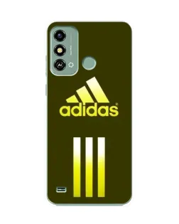 Чехол для ZTE Blade A53 с картинкой «Оливковый градиент Adidas»
