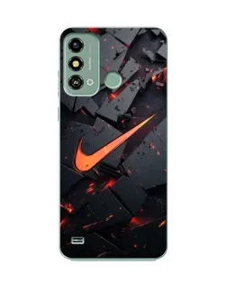 Чехол для ZTE Blade A53 с картинкой «Nike — эффект разломов» Чехол для ZTE Blade A53 с картинкой «Nike — эффект разломов»
