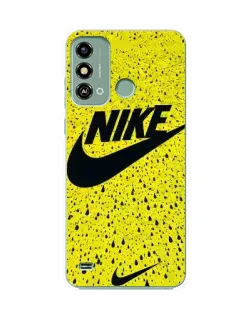 Чехол для ZTE Blade A53 с картинкой «Желтый текстурный Nike» Чехол для ZTE Blade A53 с картинкой «Желтый текстурный Nike»