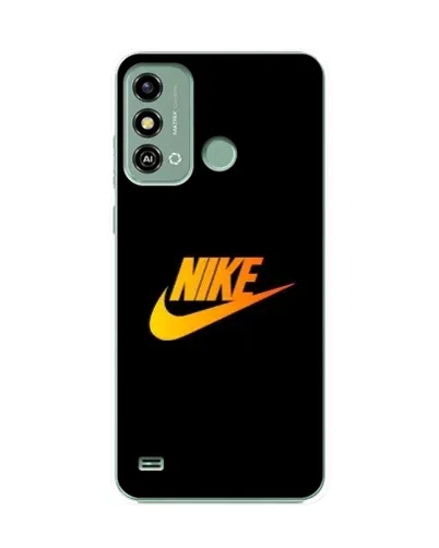 Чехол для ZTE Blade A53 с картинкой «Золотой логотип Nike»