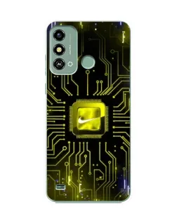 Чехол для ZTE Blade A53 с картинкой «Nike — золотая искра» Чехол для ZTE Blade A53 с картинкой «Nike — золотая искра»